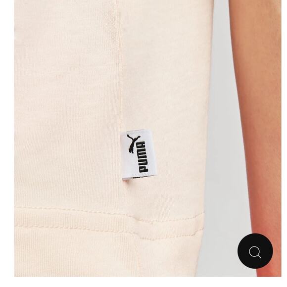 Puma T-Shirt Rebel NWT Cotton Colorblocked Cropped Logo Women’s Size Large - Picture 4 of 6